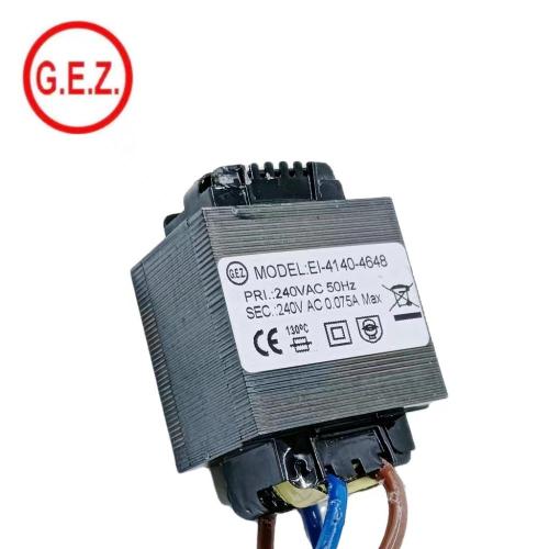 Low Frequency Audio Transformer 240V AC 240V AC 0.75A Low frequency transformer Supplier