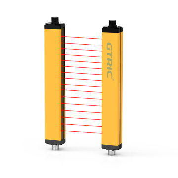 Sensori di tenda della spia di sicurezza industriale: barriera alla luce a infrarossi fotoelettrici gtrici con 18 assi ottici e spaziatura da 20 mm