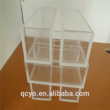 QCY-TOT-116 Advanced transparent exquisite acrylic display stand of shenzhen