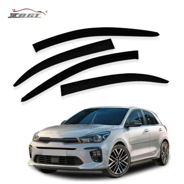 Factory Hot Sale Quality Exterior Accessories Wind Deflectors Rain Guards for KIA RIO 08