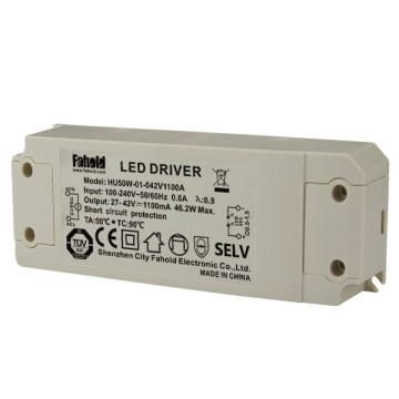 AC 50W do CE de TUV ao motorista do diodo emissor de luz da CC