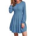 Women's Waffle Shift Tunic Dress