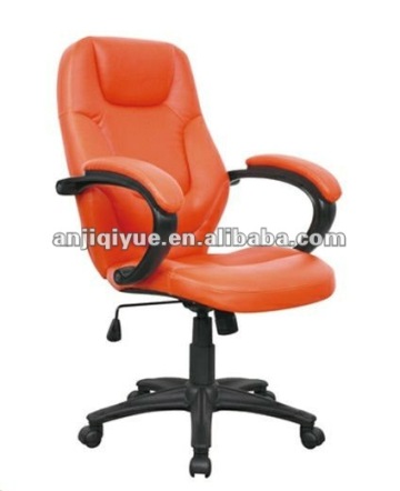 Orange color Office chair in the future