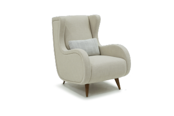Double armrest leisure lounge chair