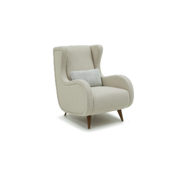 Double armrest leisure lounge chair