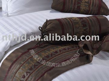 Hilton 3cm satin stripe hotel bedding set