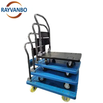 Foldable Rolling Heavy Duty Steel Hand Truck with Water Bottle Platform