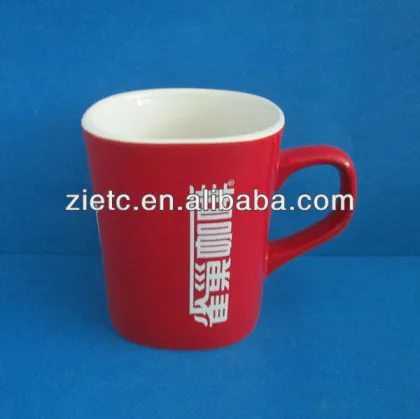 nescafe red mug coffee for promotion with customized logo