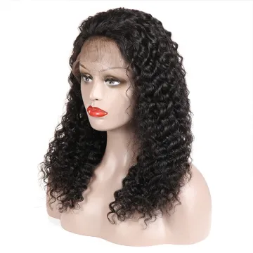 Raw natural Brazilian afro kinky curly human hair wig