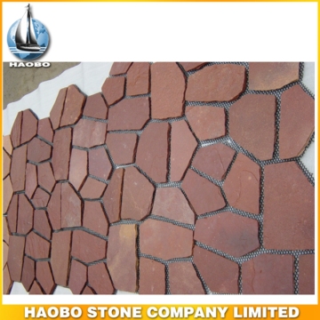 Red Crazy Paving Outdoor Granite Paving Stones