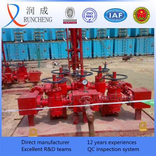 wellhead high pressure oil or gas drilling oilfield choke manifold