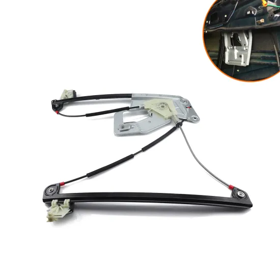 Front Driver Side Power Window Regulator with Motor for BMW 5 Series 525i