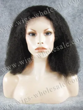 Black lace front wig huaman hair bob with weft use Comfortable 16inch curly