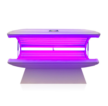 Led light tanning bulb in home tanning beds