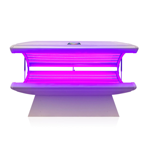 Led light tanning bulb in home tanning beds