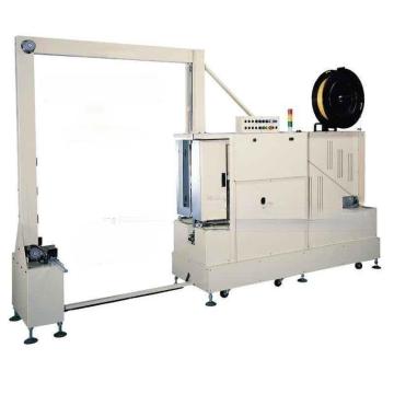 Πλήρης αυτόματη online σπειρώματα κάτω PP/Pet Side Seal Pallet Strapping Machine για βαριά αγαθά