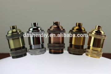 China supplier E27 vintage metal lamp holder for Edison bulb CE
