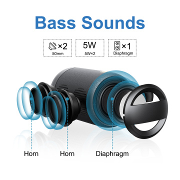 Portable Bluetooth 10W Stereo Outdoor Speaker
