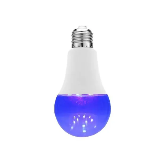 UV LED Bulbs: 9W Ultra Violet Black Light Bulbs with B22 or E27 Fitting, 395-400nm Wavelength - Energy Efficient and Durable Lighting Solution