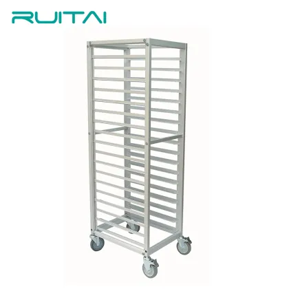 Best Selling Bakery Display Bread Baking Pan Trolley Rack