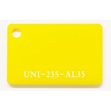Żółty arkusz pleksi akrylowej 3 mm Gruby 1220 * 2440 mm