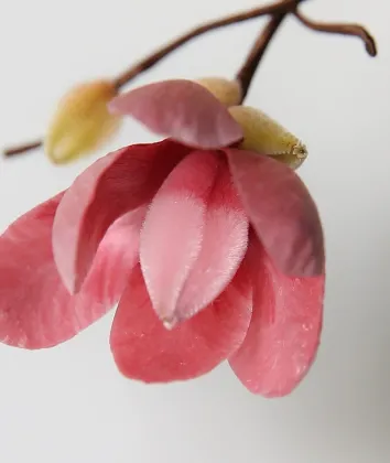 National Style Intangible Cultural Heritage Brocade Orchid Blossom Brooch