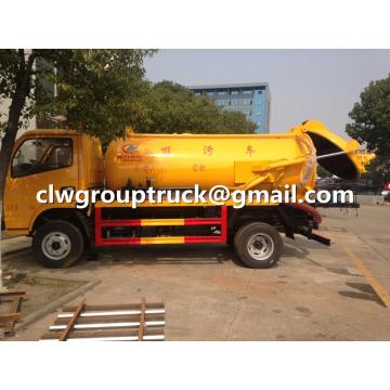 Dongfeng Sewage Suction Truck With Vacuum Pump