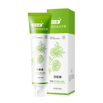 YAJIANGSHI Probiotic Camellia Toothpaste: OEM/ODM Supply for Herbal Fresh Breath and Whitening