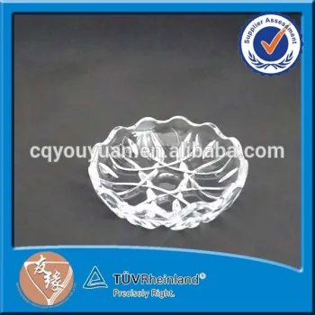 China mini glass dish for butter