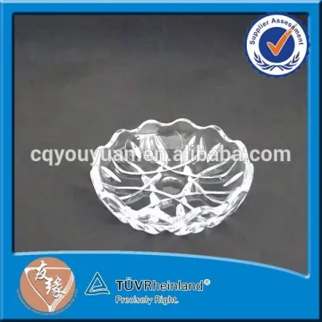 Hot Sale wholesale antique flower shaped glass plates