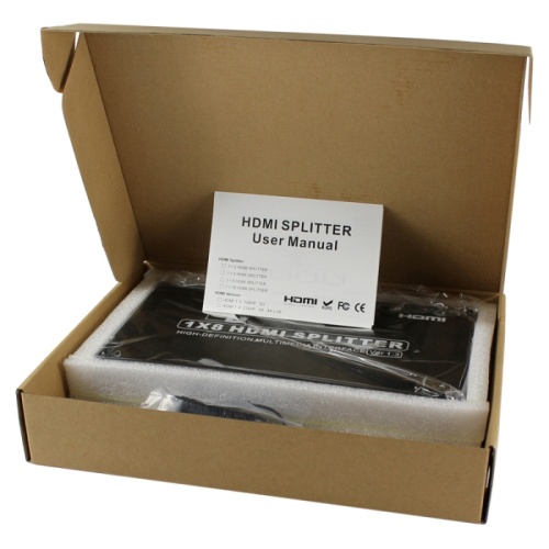 8 way HDMI Splitter 1 in and 8 out