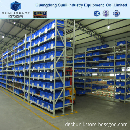 Galvanized Steel Roller Warehouse Self Slide Rack, High Quality ...