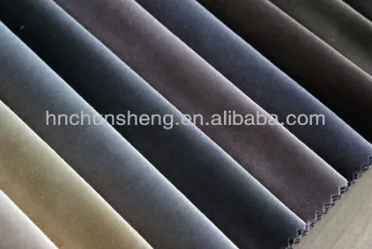 shining spandex bonding with velvet for sofa
