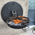 Black Wall BBQ Grill Camping Protable BBQ Grill