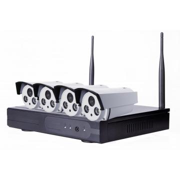 4CH P2P Outdoor 720P IP Camera H.264 Wifi NVR Kit