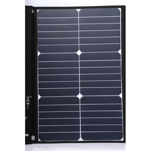 Panel solar portátil de 100W para luz LED