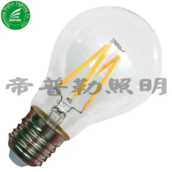 Incandescent LED Filament bulbs A60 A19 E27 B22 2W 4W 6W 8W