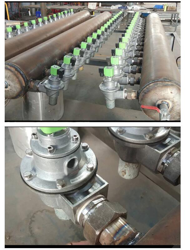 Application of DMF-Z-62S pulse diaphragm valve in steel industry converter gas purification