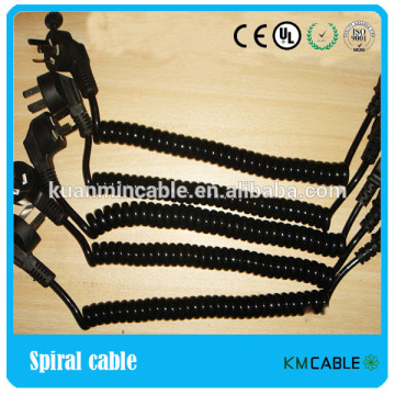 spiral cable power extension cord