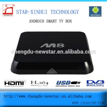 2016 quad core android smart tv box