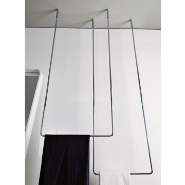 New Upgraded Matt White Black Stainless Steel Towel Rack and Bathroom Towel Holder: Enhancing Your Bath Space