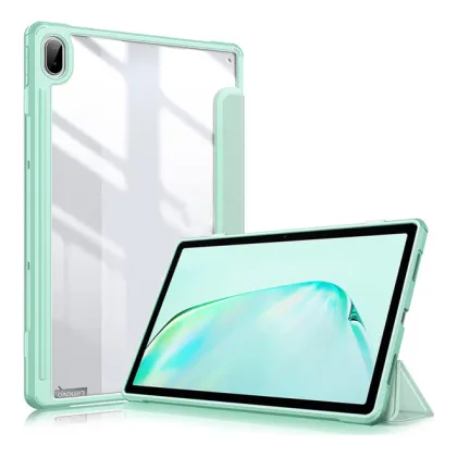 Transparent Hard Shell Flip Case Back Cover for Lenovo Tab M10 Plus 10.6 Gen3