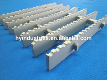 6063T6 Anti-slip serrated aluminum gratings