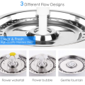 स्टेनलेस स्टील बिल्ली पानी का फव्वारा