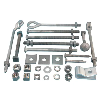 Customizable Galvanized Steel Spool Insulator Secondary Deadend Clevis Ring for Power Transmission Systems