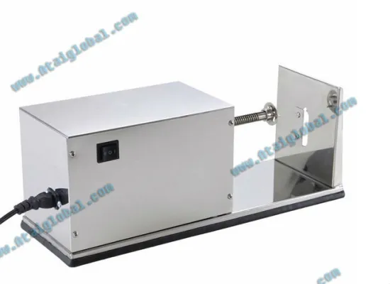 Stainless Steel Electric Spiral Potato Curly Chips Fry Slicer Cutter