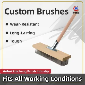 Professional-Grade Floor Brush for Stubborn Stains