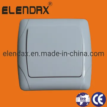 Interruptor de pared europeo unidireccional F3001