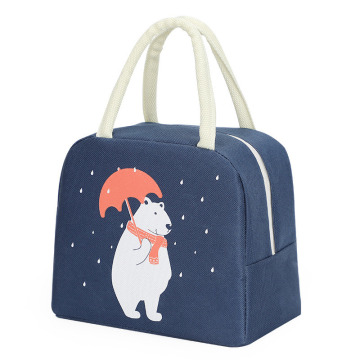 Eco Lovely Animal Print Kids Cooler Bag Lunch Bag