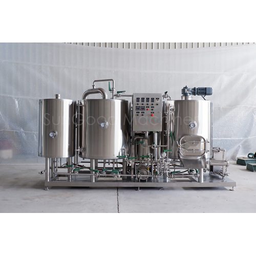 3bbl 3-vessel brewhouse turnkey brewing equipment